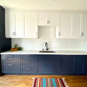 East York Semi 3rd Floor Addition - Kitchen