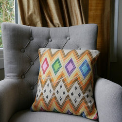 Zig zag patterned cushions - Decorative Pillows