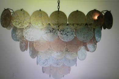 Custom made Murano glass chandelier
