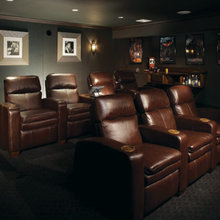 Basement Theatre Room