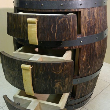 Wine Barrel Dresser