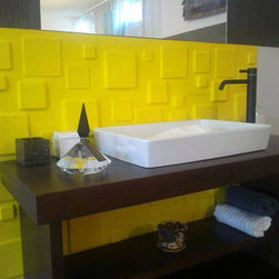 Paintable Squares - Wallpaper