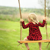 Children's Wood Tree Swing