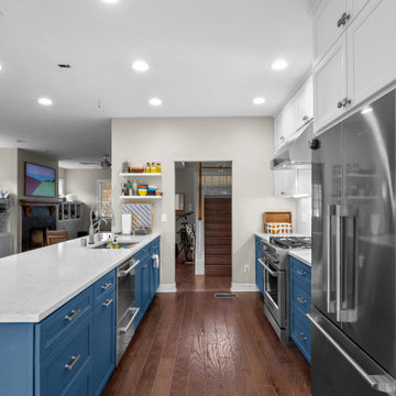 Vickery Park Blue & White Kitchen