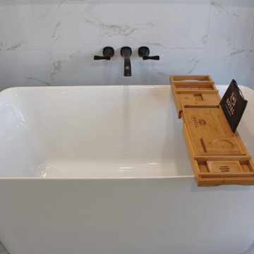 Best bathroom remodel in the Kentland's of Gaithersburg by Talon Construction