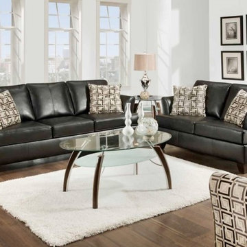 Simmons Upholstery - Urban Full Sleeper Sofa and Loveseat - 2051FL