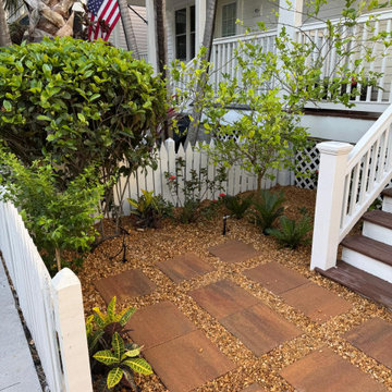 Tropical Walkway & Landscape Design in Key West