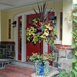 Basket Column Planter - Small - Outdoor Products