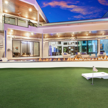 Modern Masterpiece with Putting Green in San Antonio, Tx