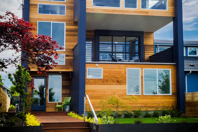 Home design - modern home design idea in Seattle