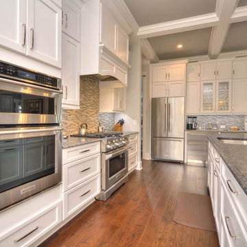 St James White Painted Cabinets