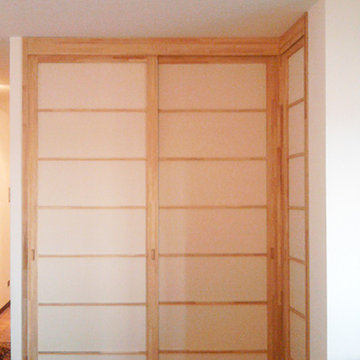 Cabina armadio non calpestabile ad angolo