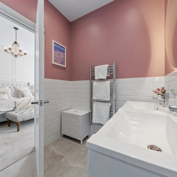 Pink En-Suite Bathroom Installation