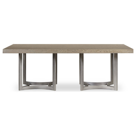 Silver Oak Extending Dining Table | Andrew Martin Ashton