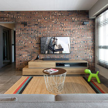 Houzz Tour: Bold Design Moves Transform Ordinary into Industrial Chic