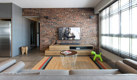 Houzz Tour: Bold Design Moves Transform Ordinary into Industrial Chic