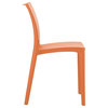 Compamia Maya Patio Dining Chair in Orange
