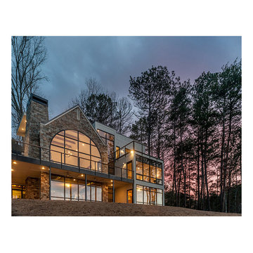 Modern Lake House