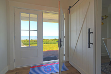 Example of a beach style hallway design in Other