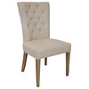 Faubourg French Country Tufted Side Dining Chair