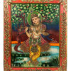Consigned Krishna Painting On Wood
