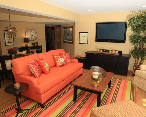Coral Sofa Ideas, Pictures, Remodel and Decor