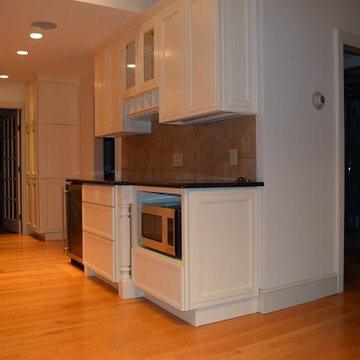 Arlington Kitchen Project. Final coat applied and all protection removed.