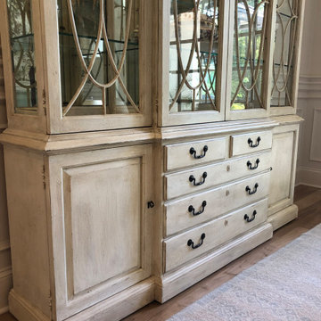 China Hutch hand painted