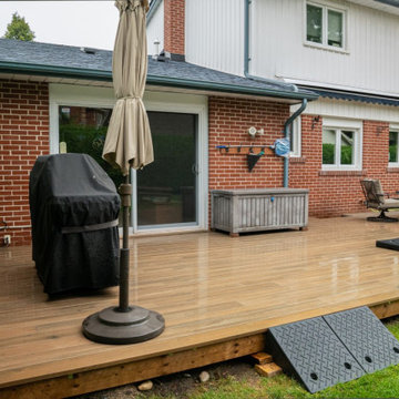 Unique Deck Replacement Using Innovative Tanzite Stone
