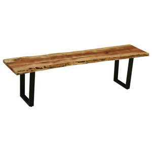 Colonial Harvest Farmhouse Bench Rustic / Dinning / Entryway / Mudroom  Foyer B 