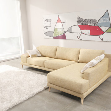 Madison Nordik Sectional Sofa by Famaliving California