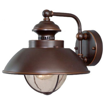 Vaxcel - Harwich 1-Light Outdoor Wall Sconce in Coastal and Barn Style 10.25