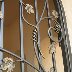 Iron court yard gate - Windows And Doors