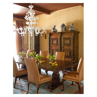 Santa Monica Italian Estate - Mediterranean - Dining Room - Los Angeles ...