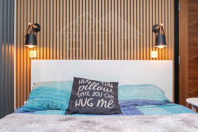 Modern kids' bedroom in London.
