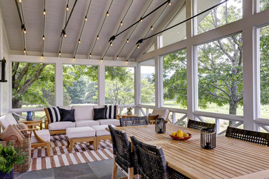 This is an example of a transitional verandah in Bridgeport.