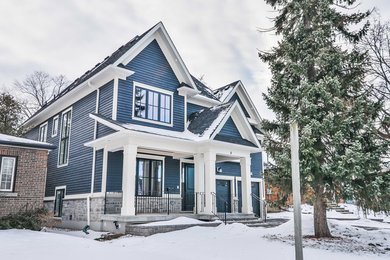 Inspiration for a timeless exterior home remodel in Toronto