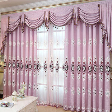 Purple Valance curtains