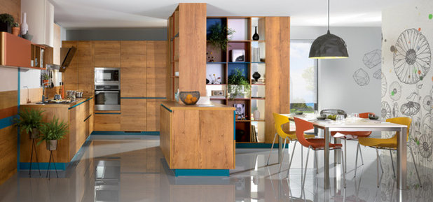 Eine Küche in Blau: 16 Ideen von Himmelblau bis Ultramarin