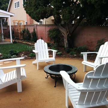 Decomposed Granite Fire Pit Patio