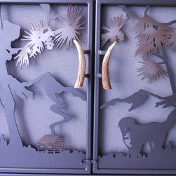 Custom Fire screen home decor by NatureRails Artistic Designs - Building Materials