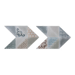 Chevron Atlas Vintage Colours - Wall & Floor Tiles