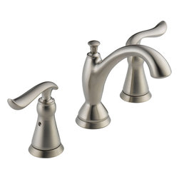 Delta Linden&trade; Two Handle Widespread Lavatory Faucet - Bathroom Sink Faucets