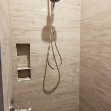 Wood Look Tiles Shower