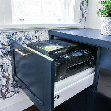 Home office custom joinery