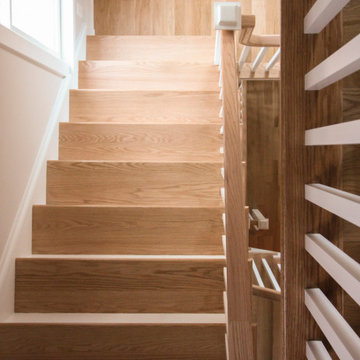 Project #29 | Beautiful Oak & White Staircase