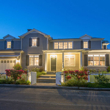 Traditional Cape Cod Custom Home on a Corner Lot