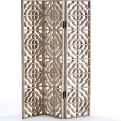 QUATREFOIL FLOOR SCREEN - NEW - Screens And Room Dividers