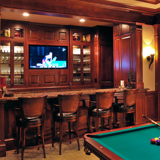 Inspiration for a timeless home theater remodel in Cincinnati