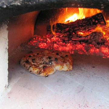 The Gehley Family Wood Fired Brick Pizza Oven in California